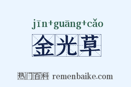 金光草是什么意思的图片